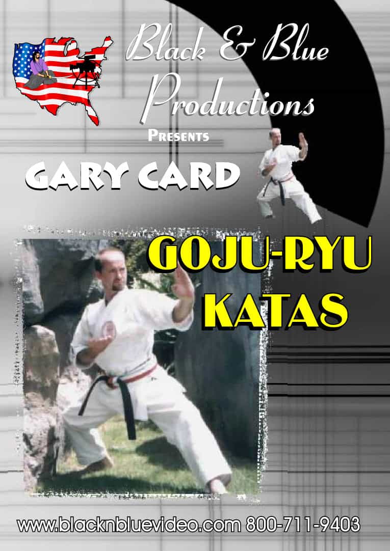 Goju-Ryu Karate Katas Sanchin Tensho Geikisai Seisan Hangetsu ++ Dvd Gary Card, Dvd