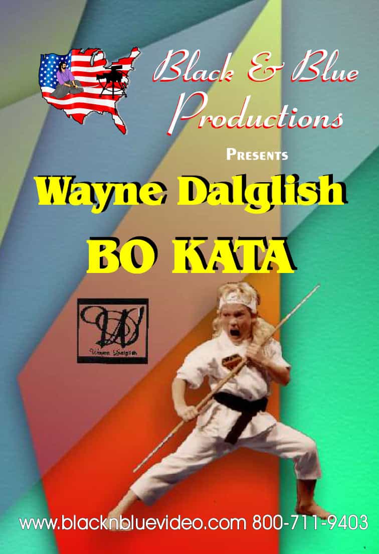 Tournament Karate Bo Staff Kata Forms & Techniques DVD