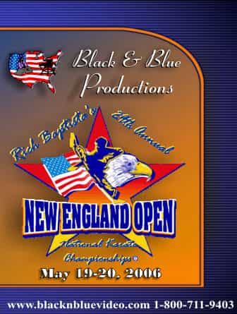 2006 New England Open Karate Tournament DVD