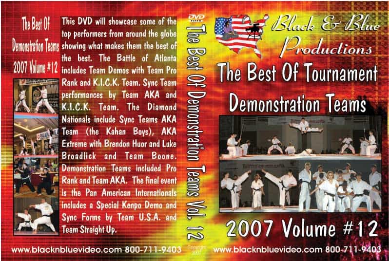 2007 Best Tournament Karate Demonstration Teams #12 DVD