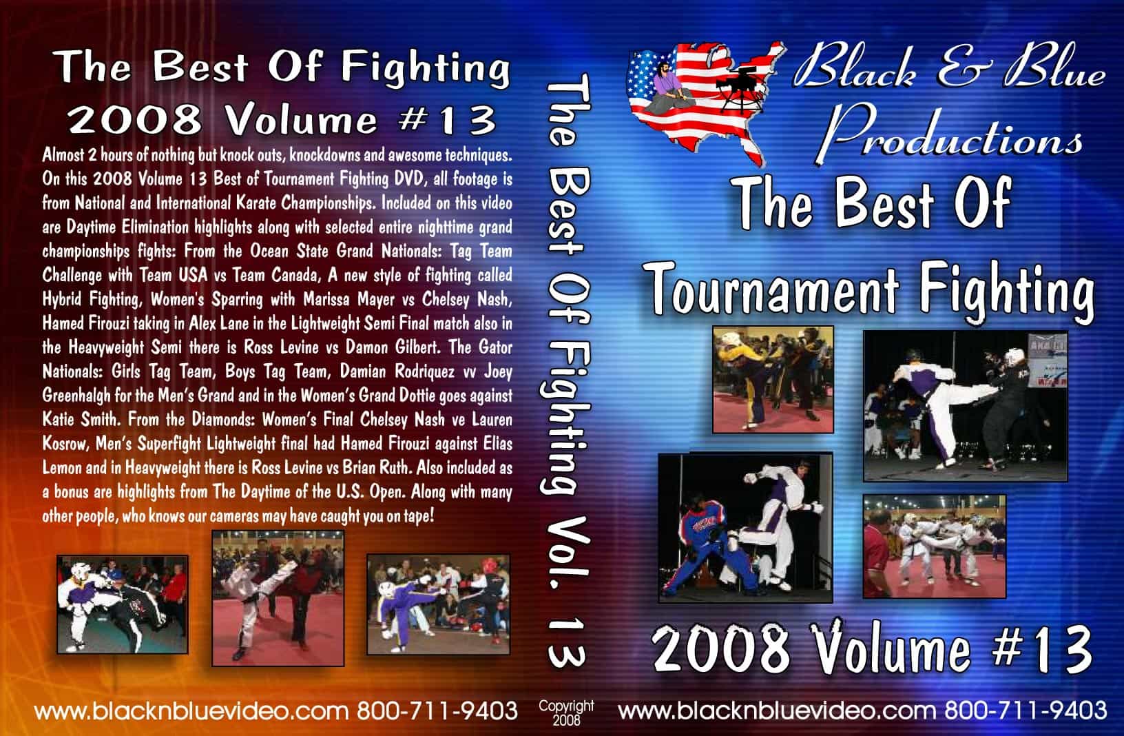 2008 Best Tournament Karate Fighting Kumite #13 DVD