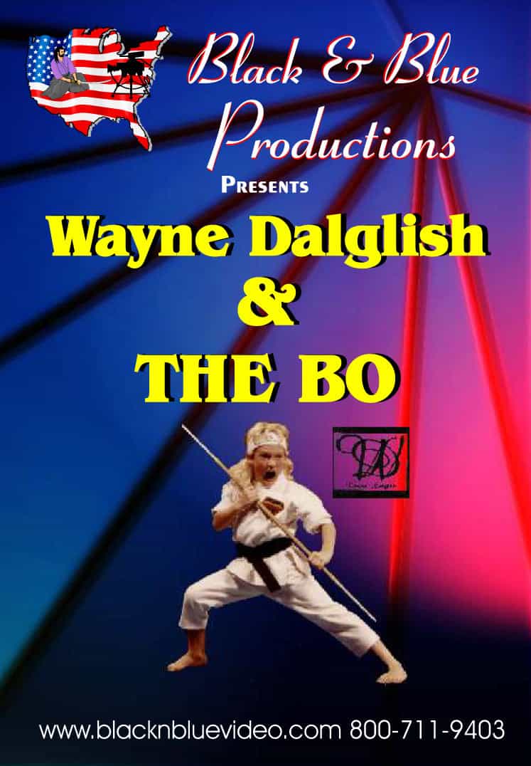 Tournament Karate Martial Art Bo Staff Throwing Tricks DVD