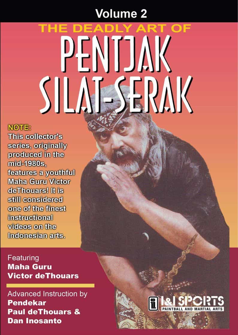 Victor De Thouars Indonesian Martial Arts Pentjak Silat Serak DVD Penjak #2 Grappling