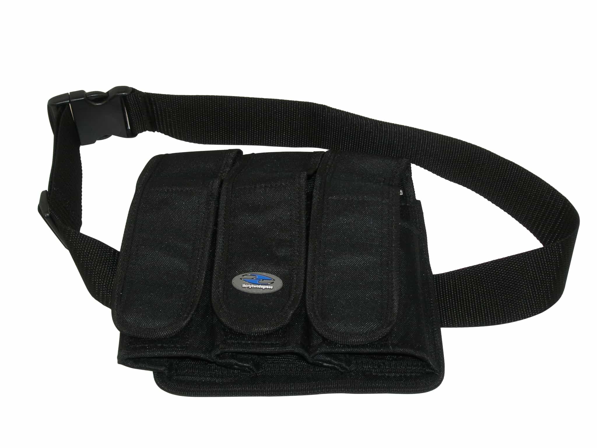3-Pocket Paintball 100/140 Rd Pod Tube Ball Hauler Pouch Pack Belt Set