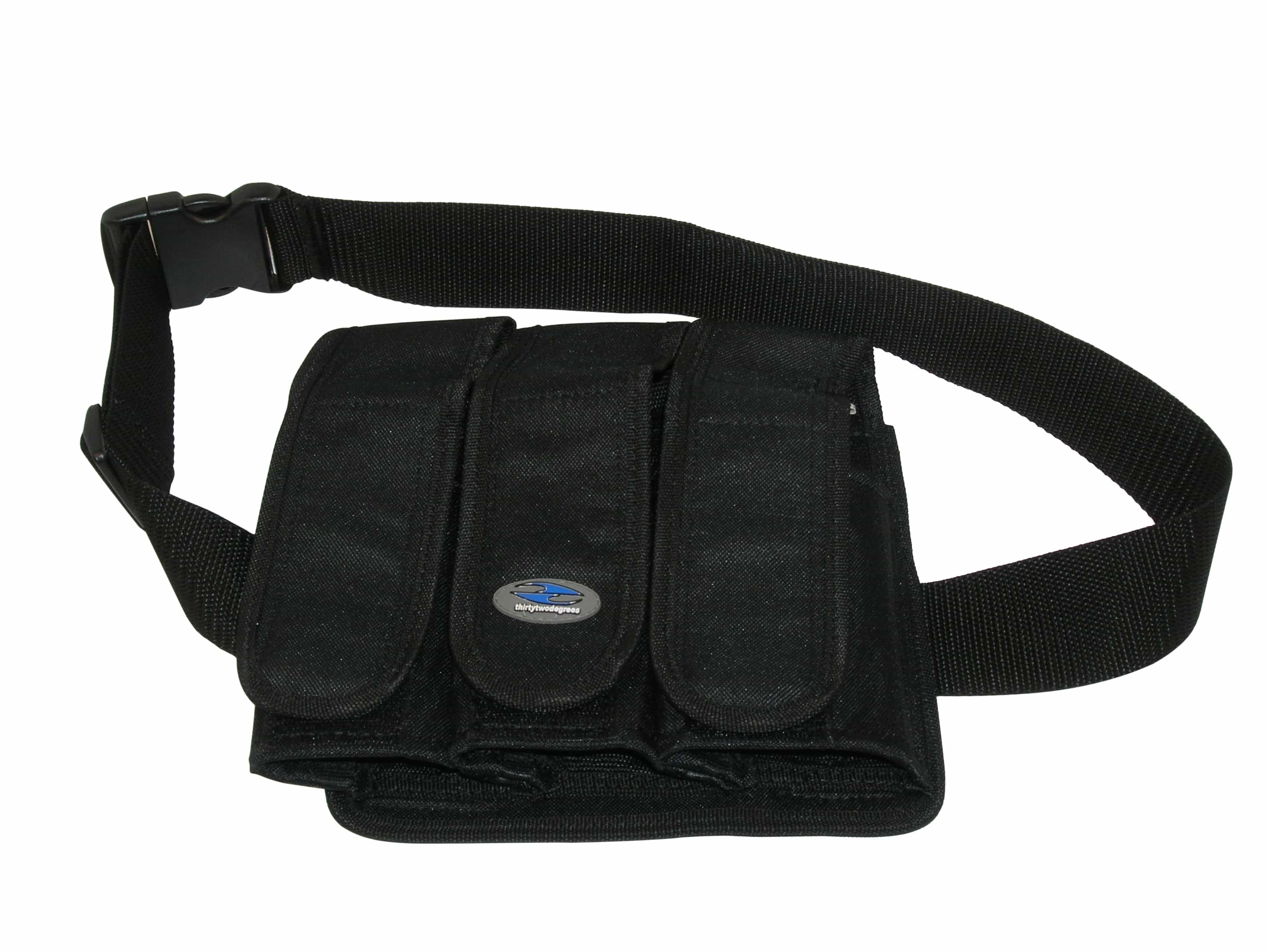 3-Pocket Paintball 100/140 Rd Pod Tube Ball Hauler Pouch Pack Belt Set
