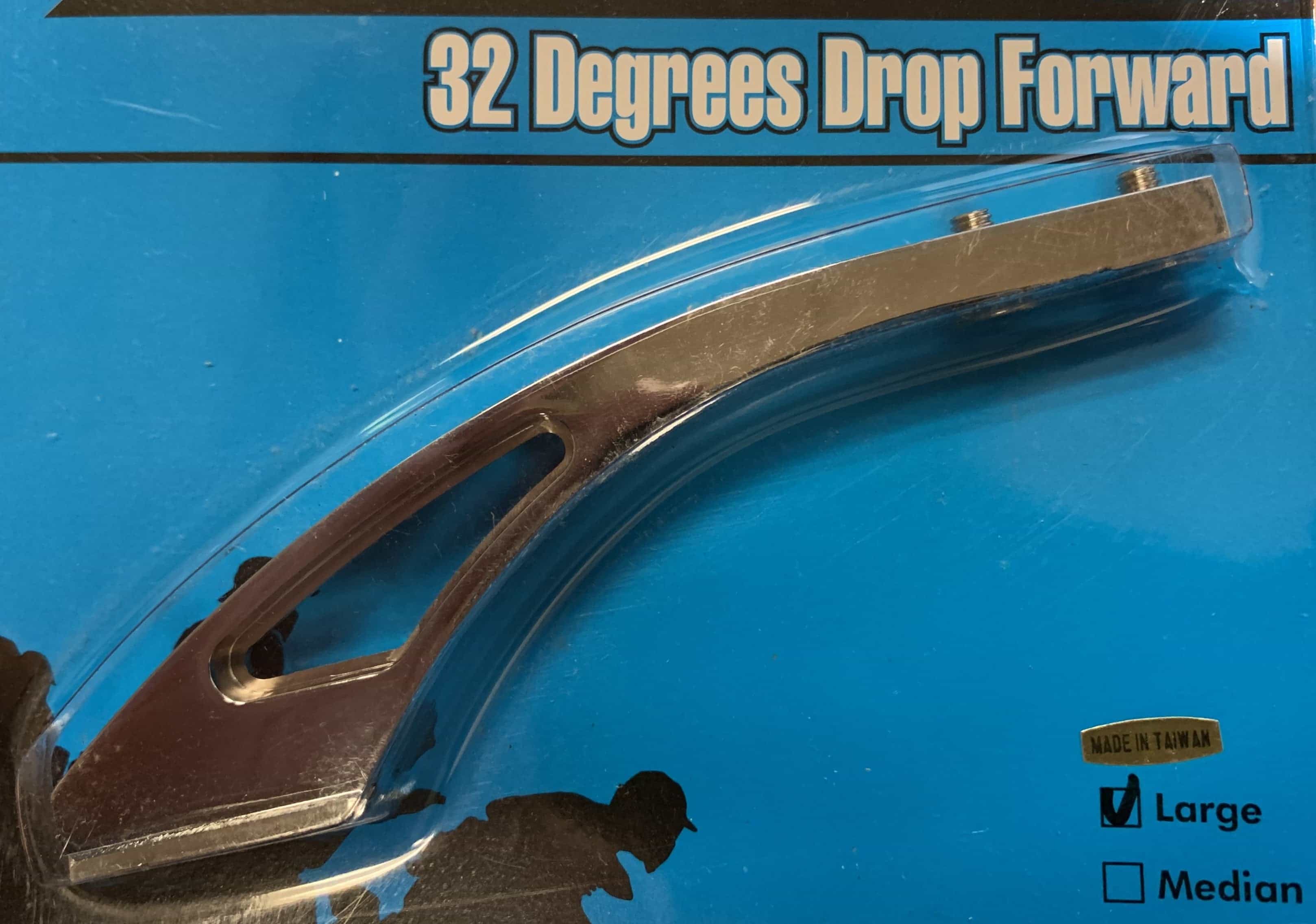 32 Degrees Drop Forward Large Chrome