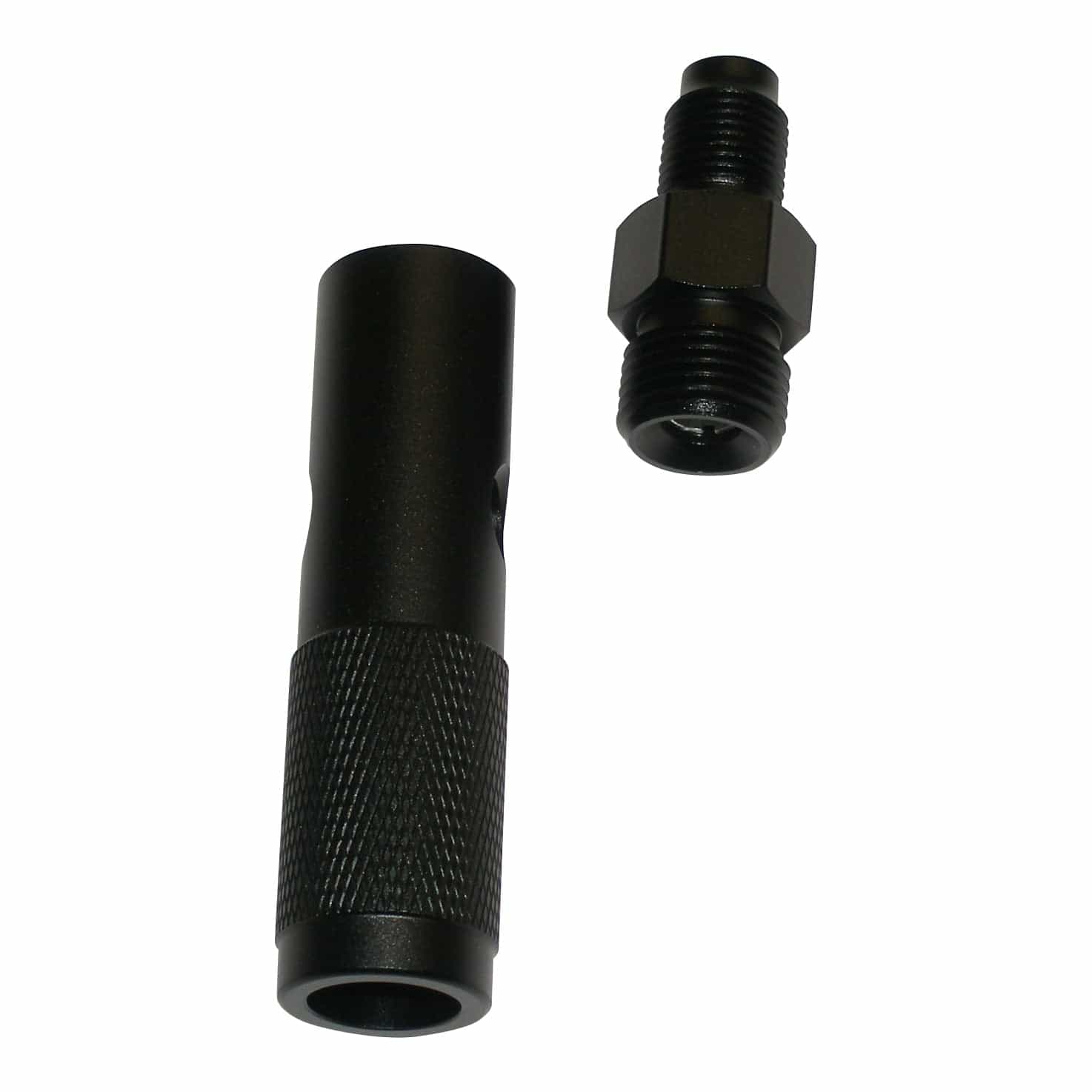88 Gram Airgun Rifle Converter Adapter 12 Gram Co2 Cartridge Quick Changer Black