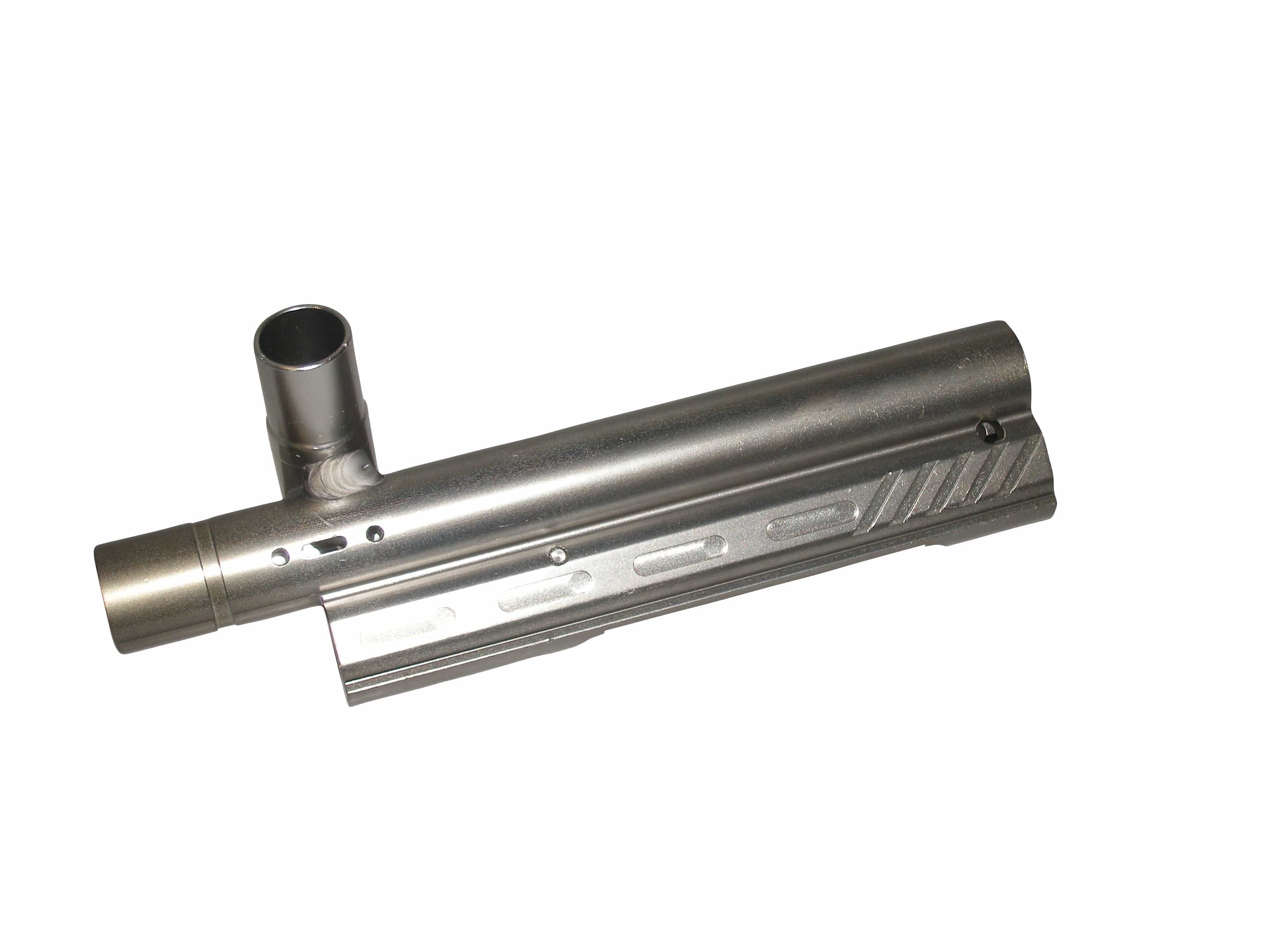 Kingman Spyder Paintball Gun Tl 2K+ Replacement Crossfeed Upper Body Silver
