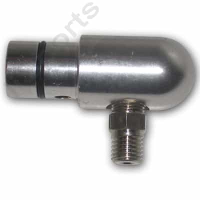 Kingman Spyder Victor Gun Replacement Front Volumizer Reservoir Plug + 1/8" Npt