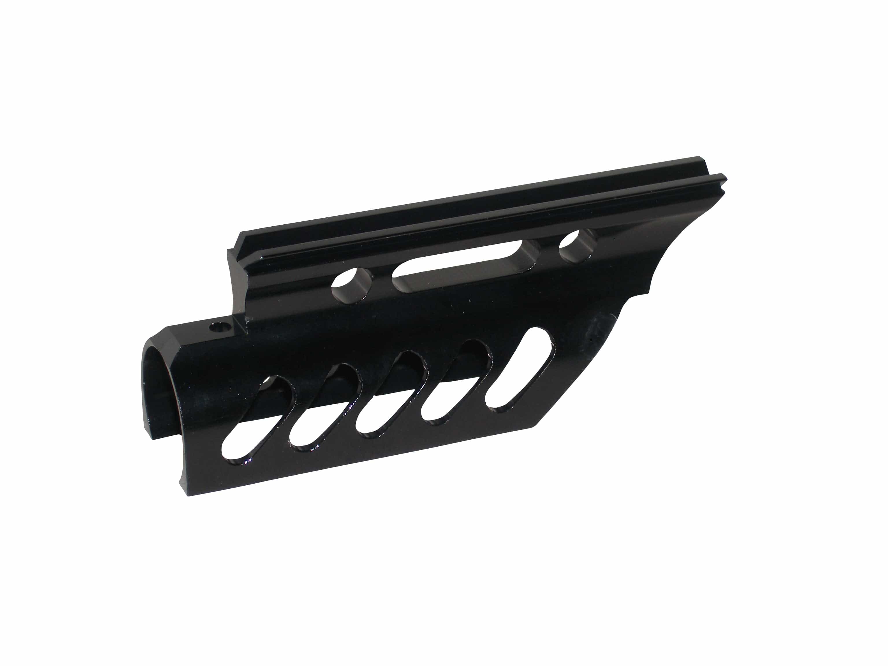 Spyder Compact Sharkgill Slotted Sight Rail Black