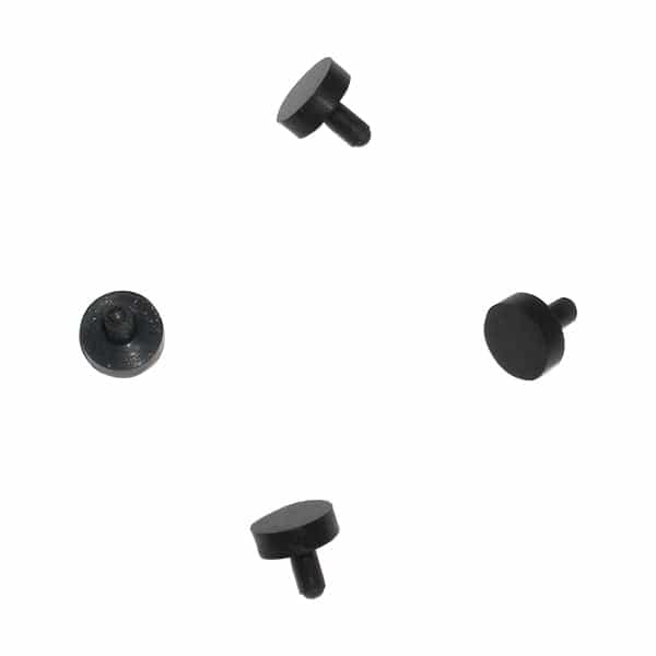 4 Black Rubber Replacement Ball Detents Spyder Electra Pilot Fenix Paintball Gun