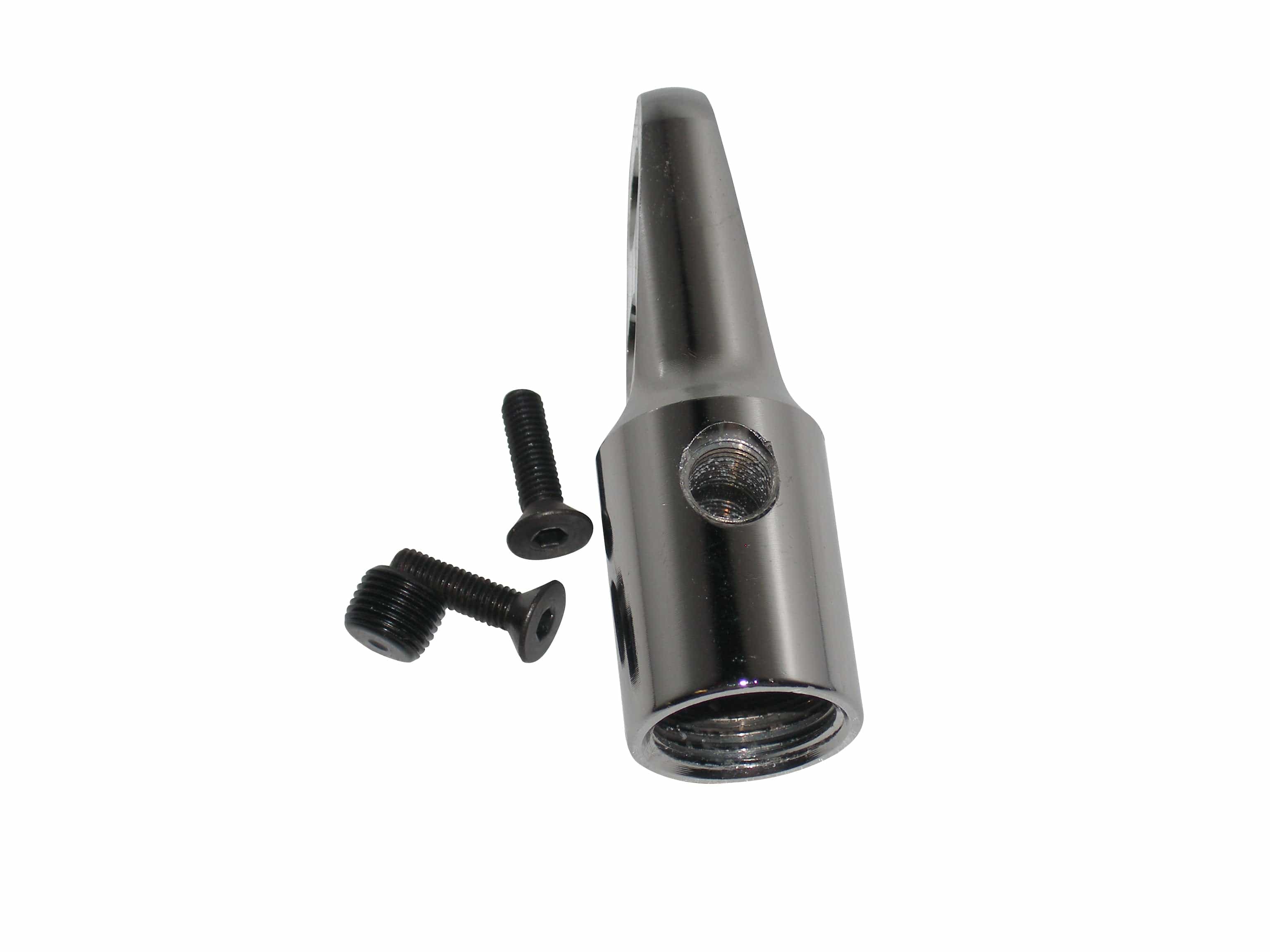 Chrome Paintball Angled Bottomline Cradle Co2 Hpa Tank Bottle Adapter Asa