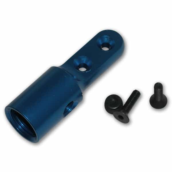 Blue Paintball Gun 2 Hole Bottomline Drop Co2 Hpa Tank Adapter Asa Duck Bill