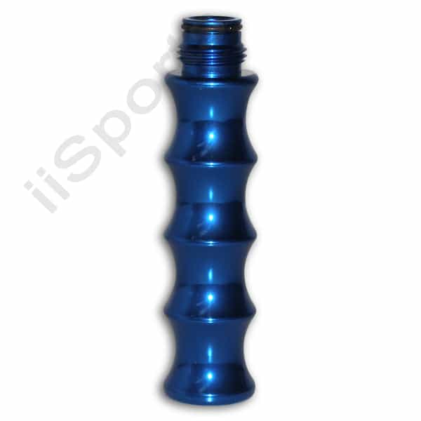 Blue 32 Degrees Co2 Air Gas Thru Vertical Asa Screw In Paintball Gun Grip New
