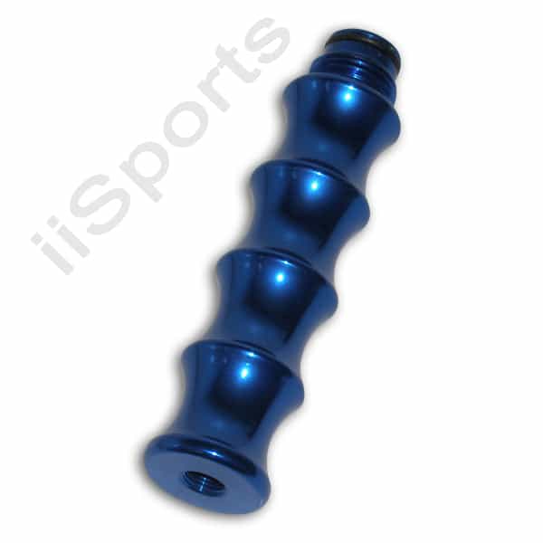 Blue 32 Degrees Co2 Air Gas Thru Vertical Asa Screw In Paintball Gun Grip New