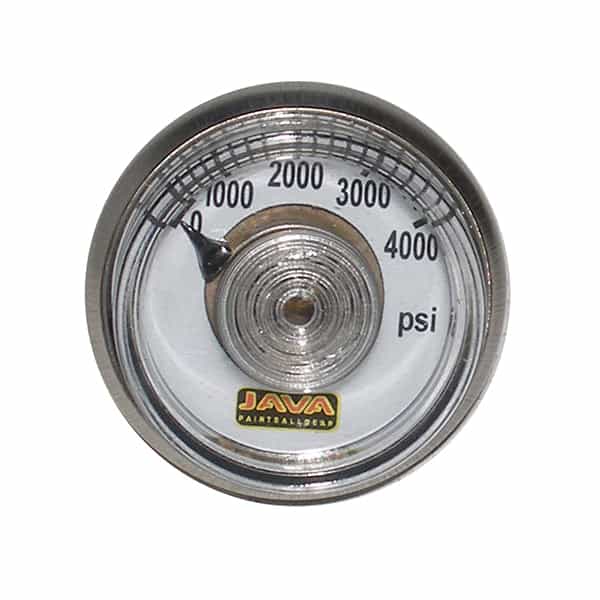 Paintball 1" Mini Gauge 0-4000 Psi