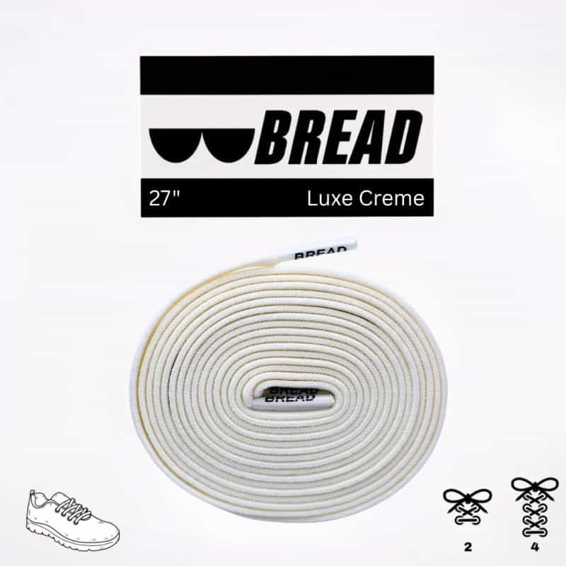 Luxe Creme Stretchy Shoelaces