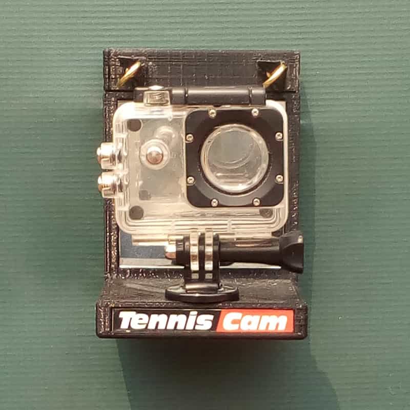 Tennis Cam Fence Mount for GoPro Camera & Cell Phone