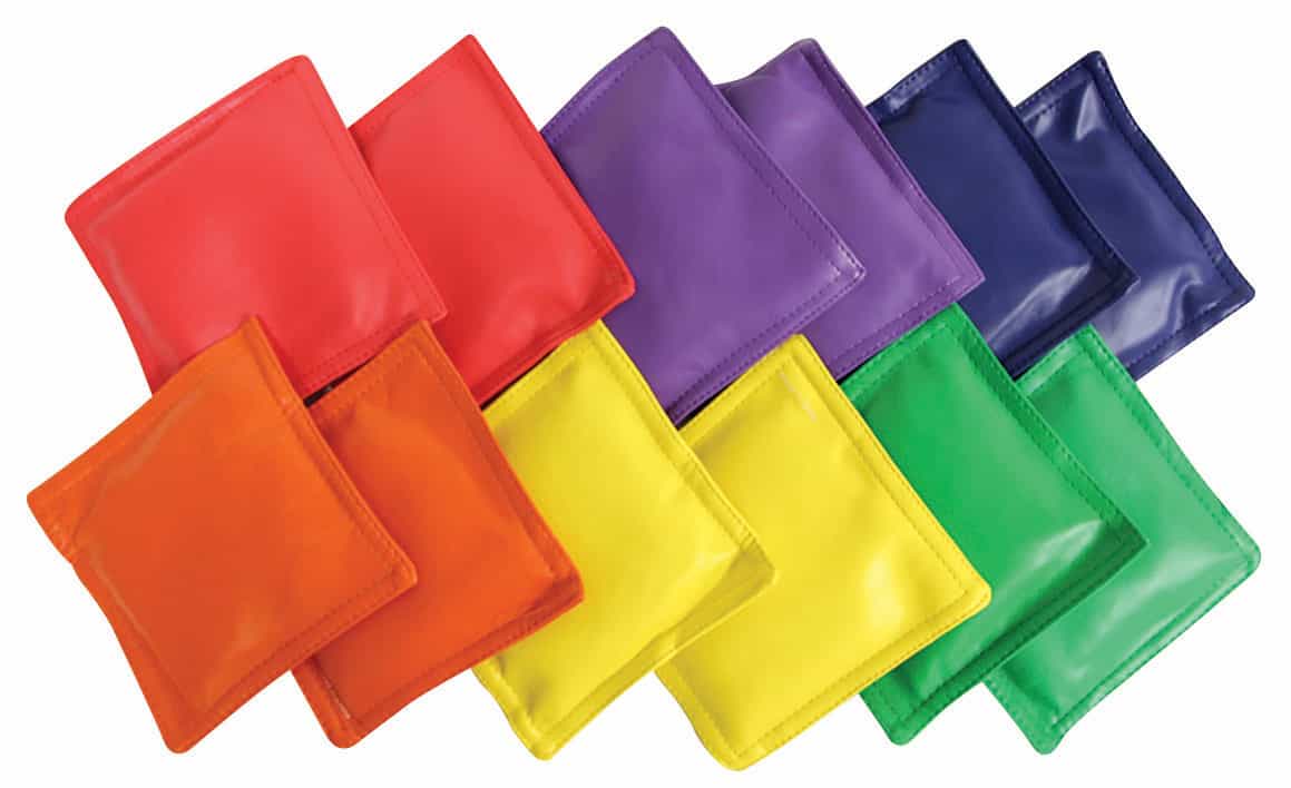 Bean Bags 6" X 6", Set Of 12