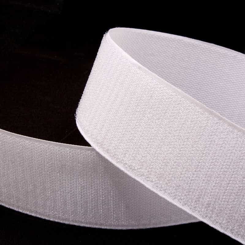 42' Long x 2" Wide Hook Fastener in White