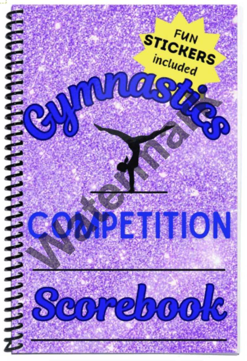 Gymnastics Competition Scorebook