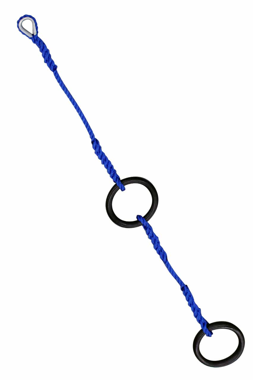 Ninja Course Double Ring Grab