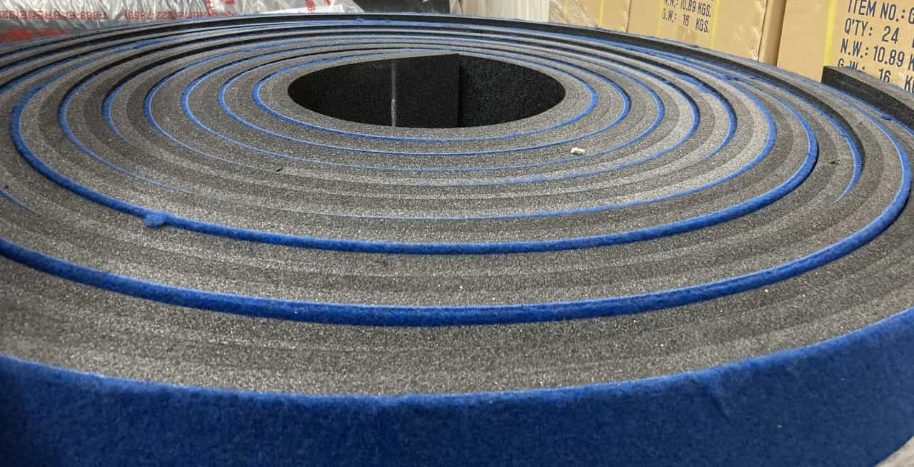 3' X 84' X 1-3/8" Rollable Runway Blue