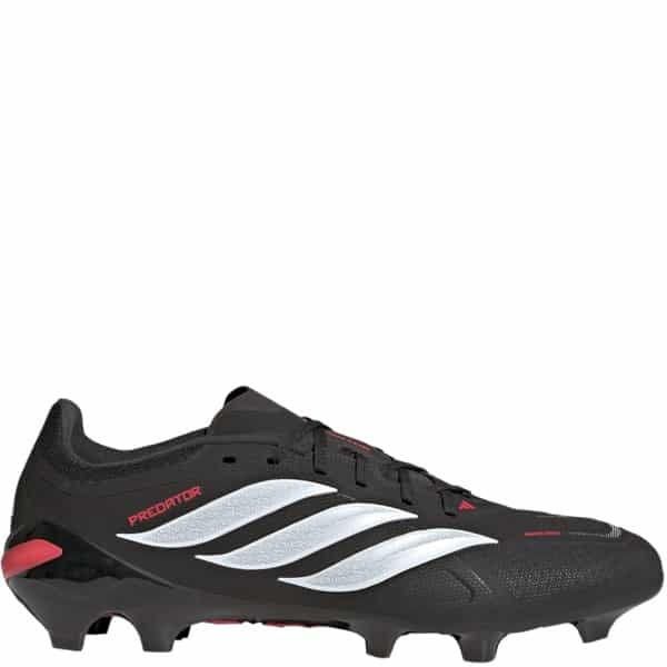 Adidas Predator League FG Black/White/Red Soccer Cleats