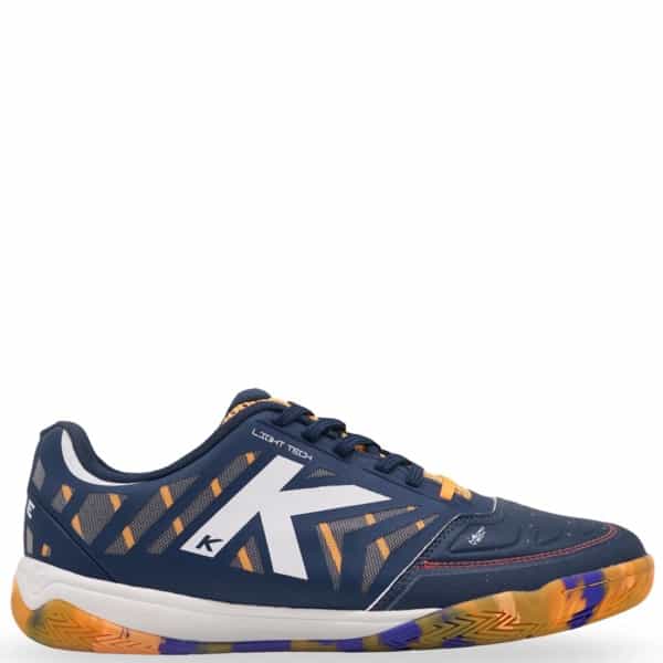 Kelme All In Navy/Orange Indoor Soccer Shoes