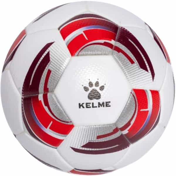 Kelme White/Red Training Soccer Ball