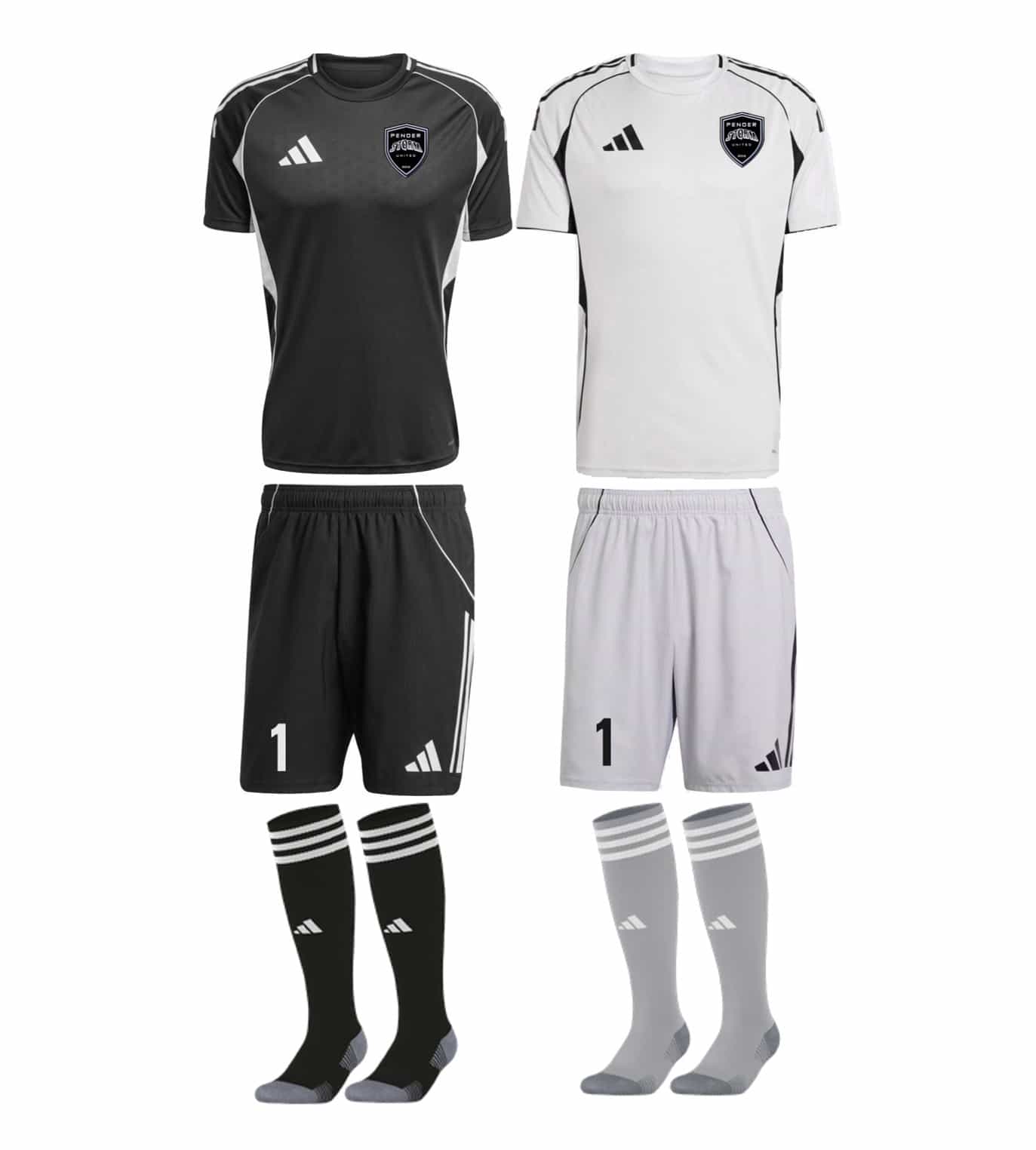 Pender Storm Fc 2026 Uniform Kit