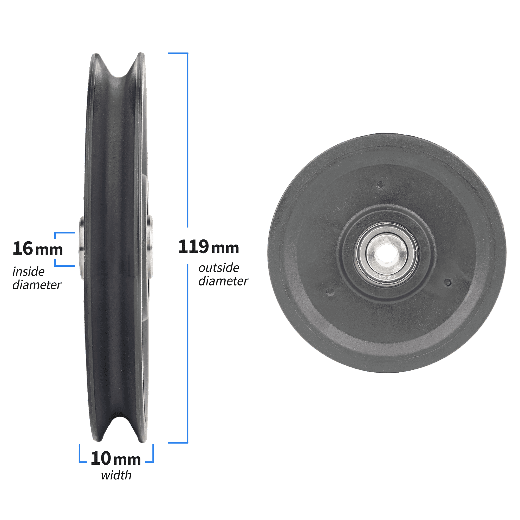 Startrac 120mm Cable Pulley