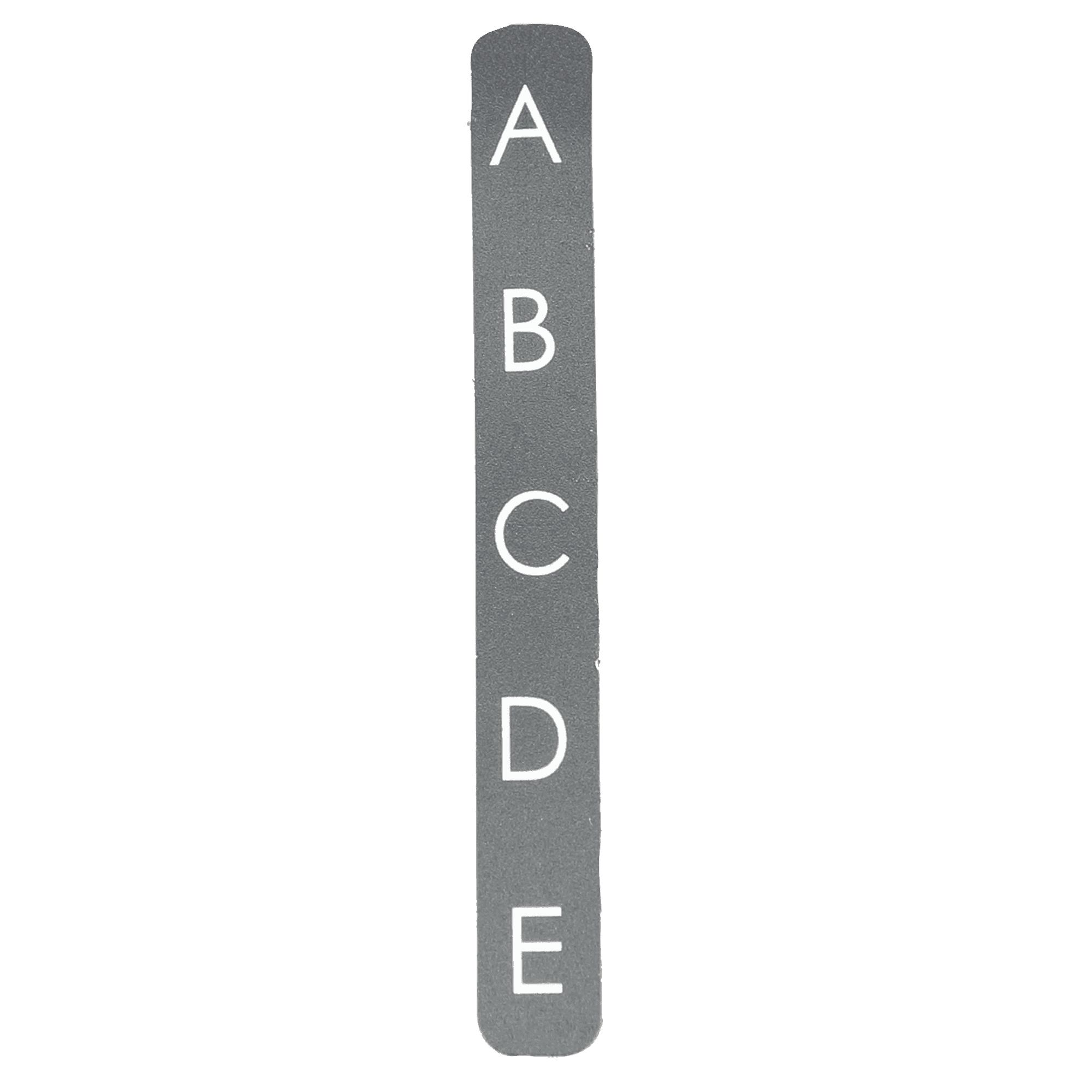 Life Fitness A-E Straight Label