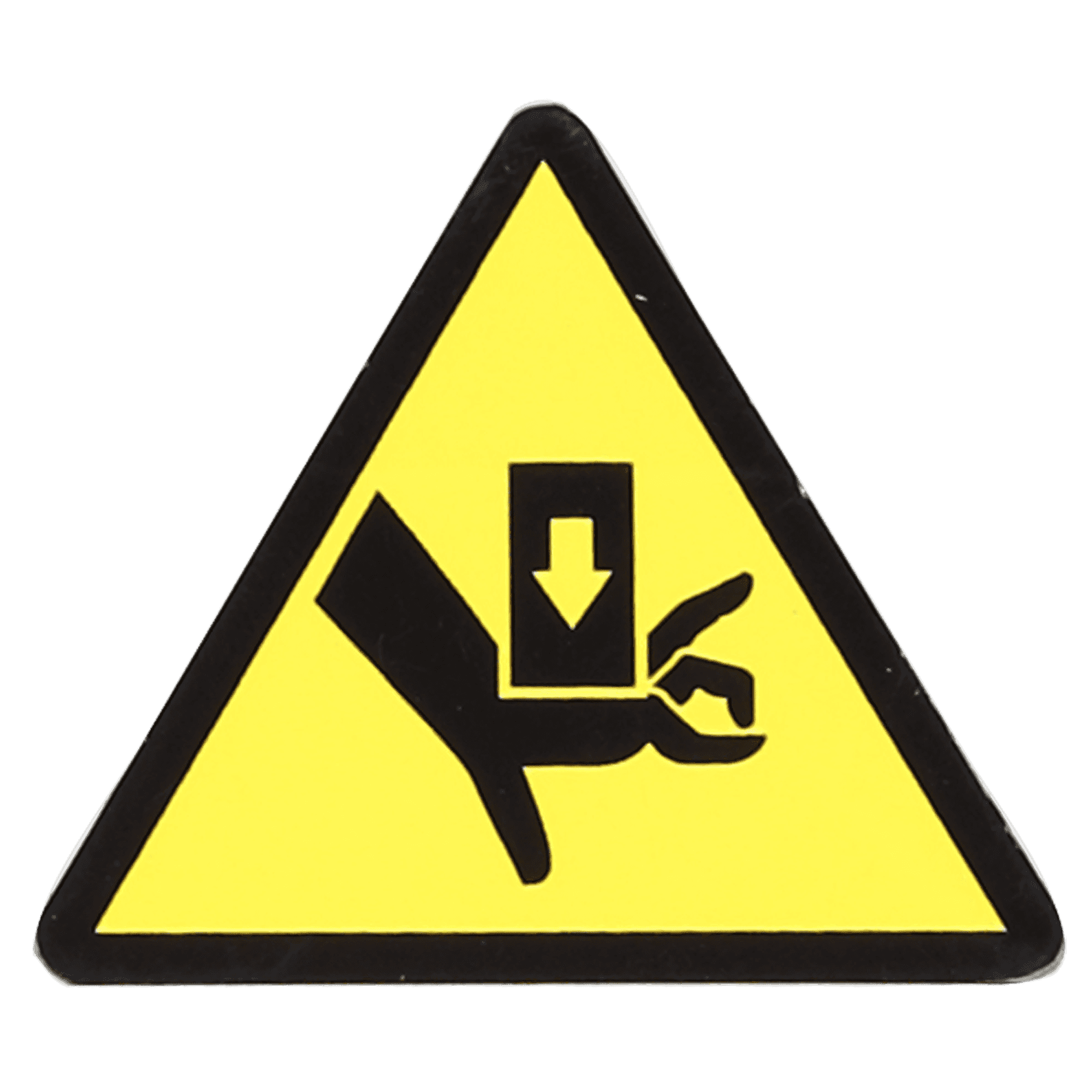 Warning Triangle Label, Life Fitness