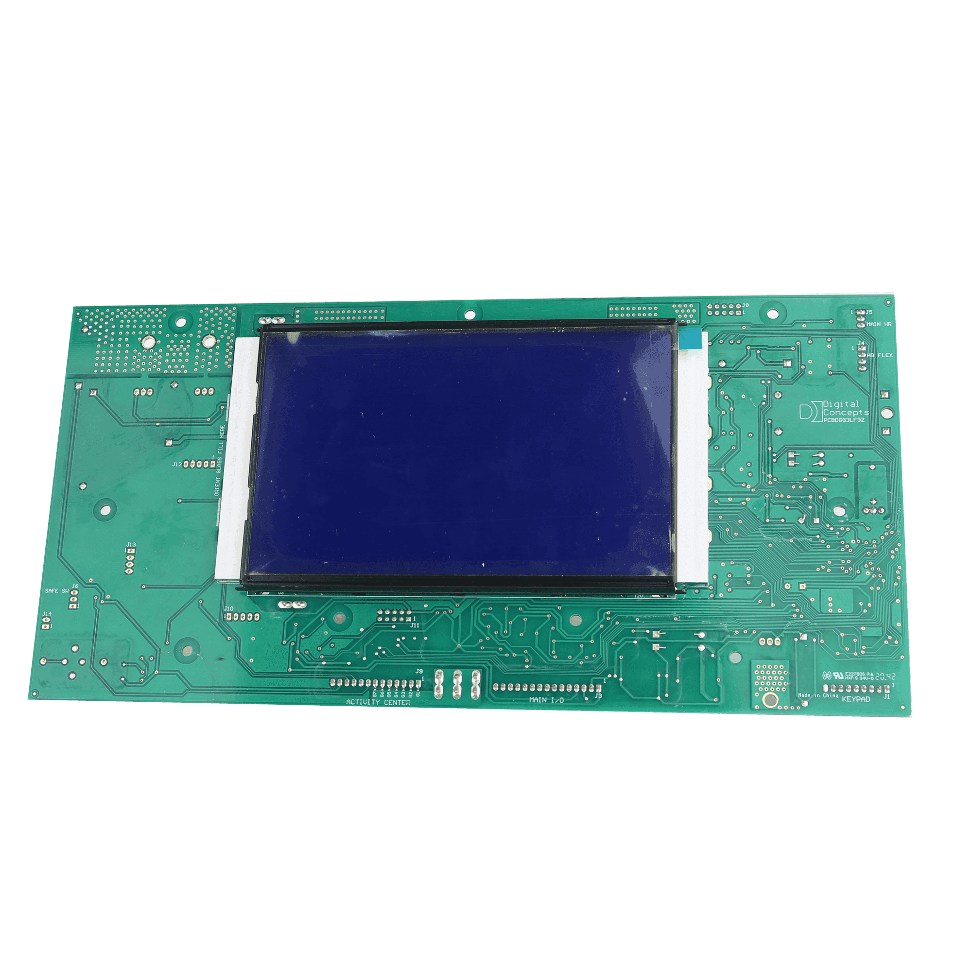 Life Fitness Advanced Main Console PCB with LCD