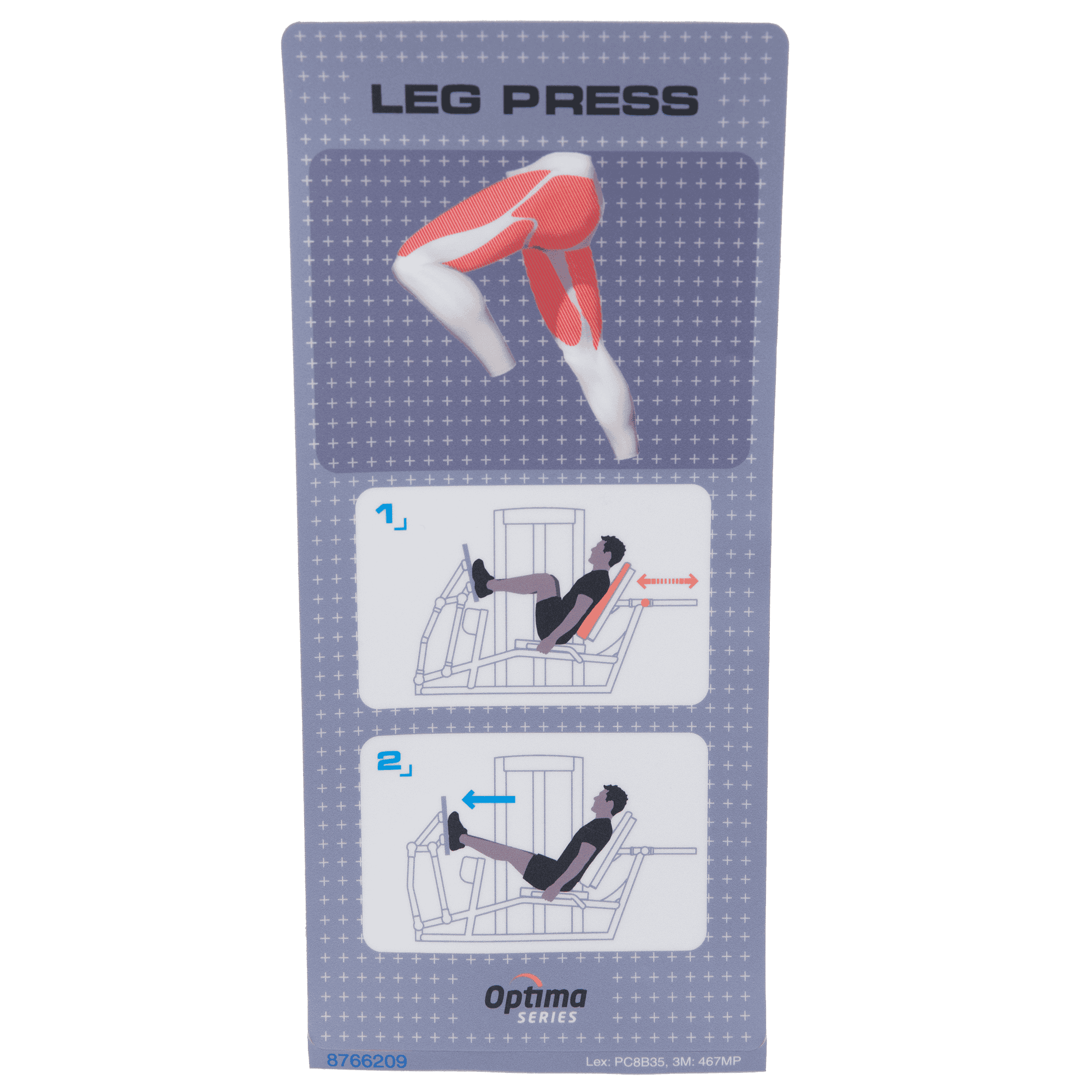 Lifefitness Label, Oslp Placard