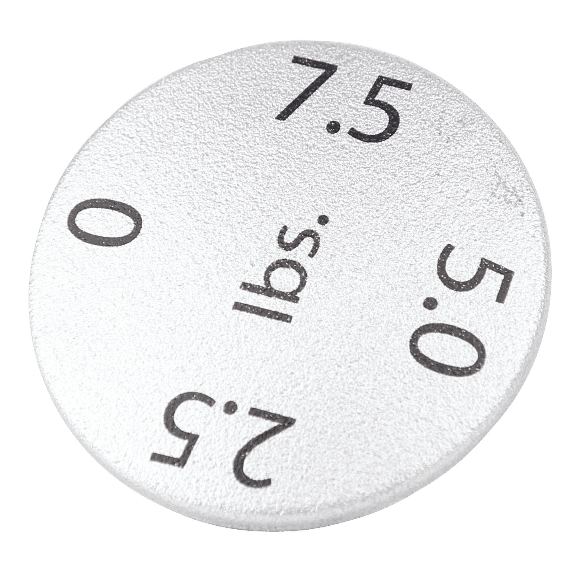 Lifefitness Cap, Fz Selector Knob - 2.5 Lbs, Silver