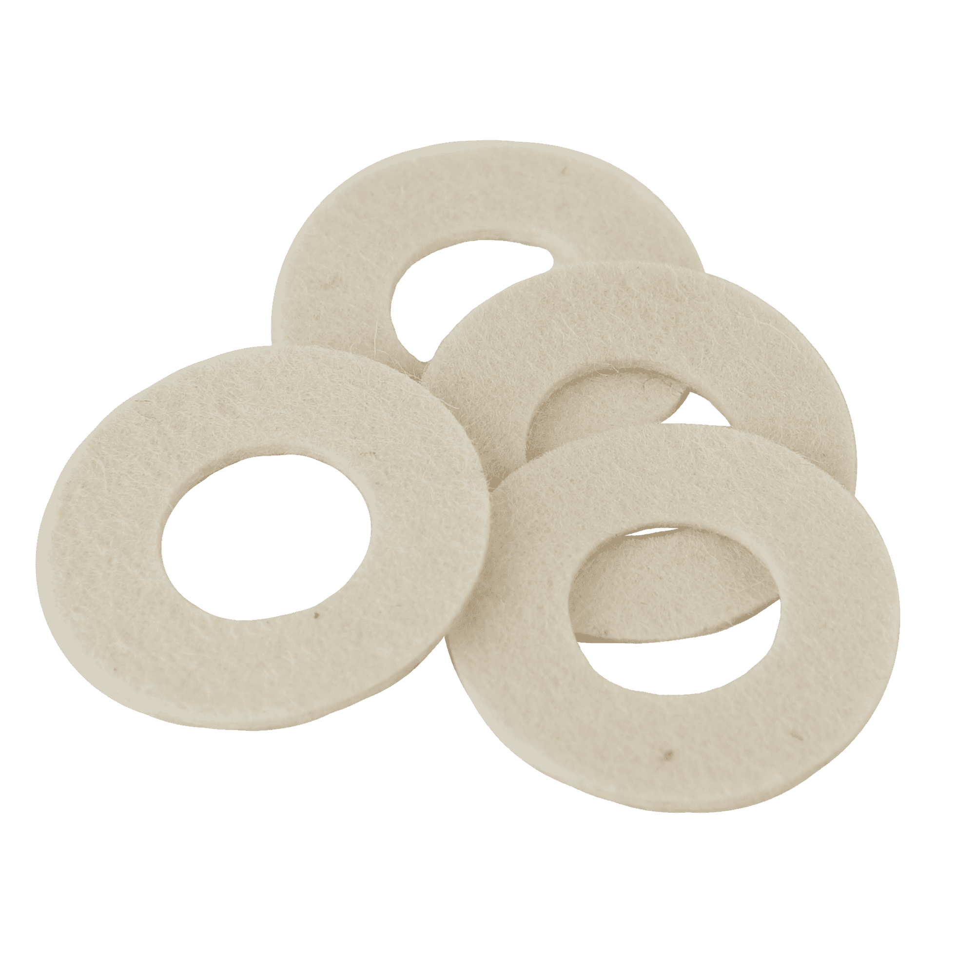 Felt Washers for Roller Wheels, 4 Pack, Bowflex Max Trainer