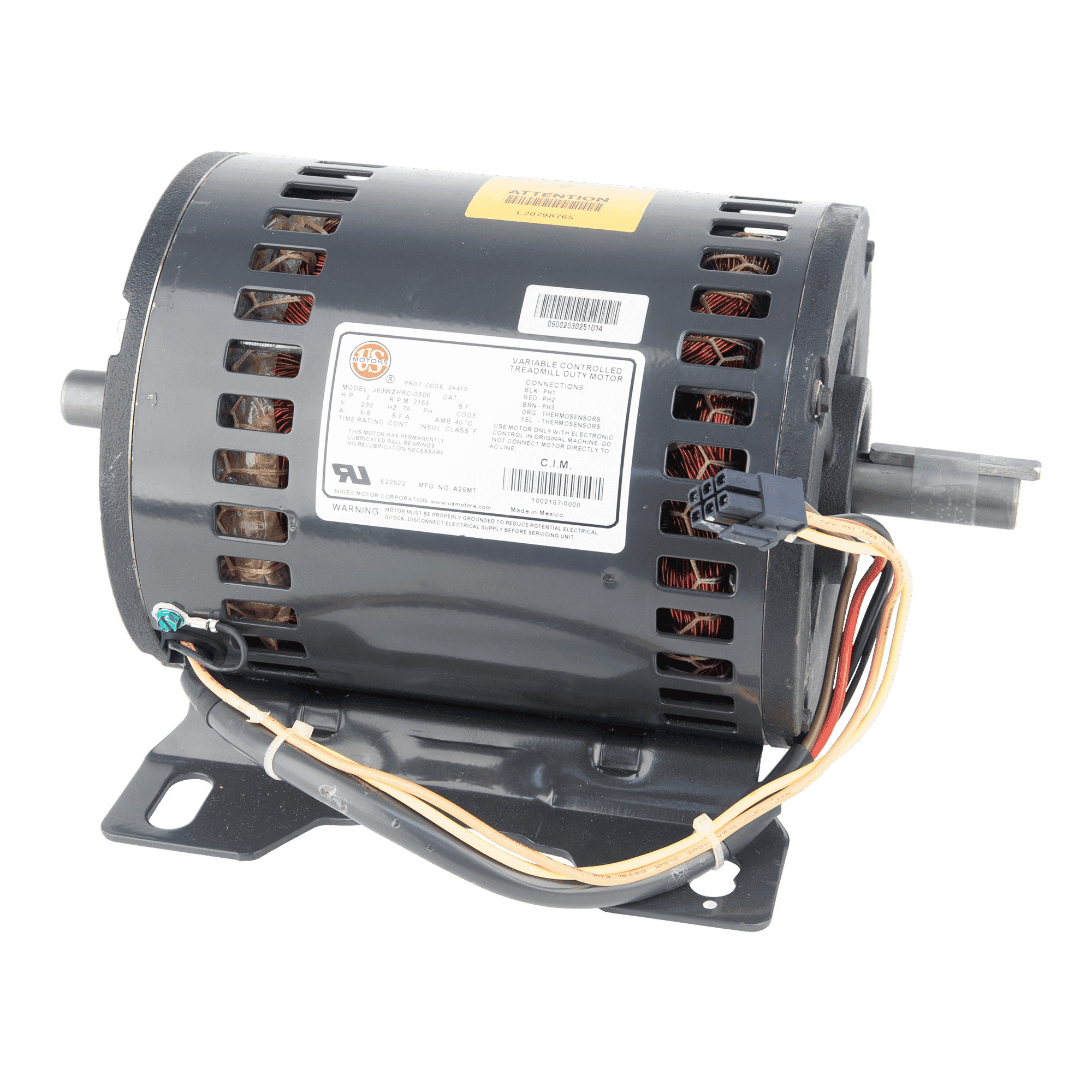 AC 4HP Induction Motor for LifeFitness/Cybex
