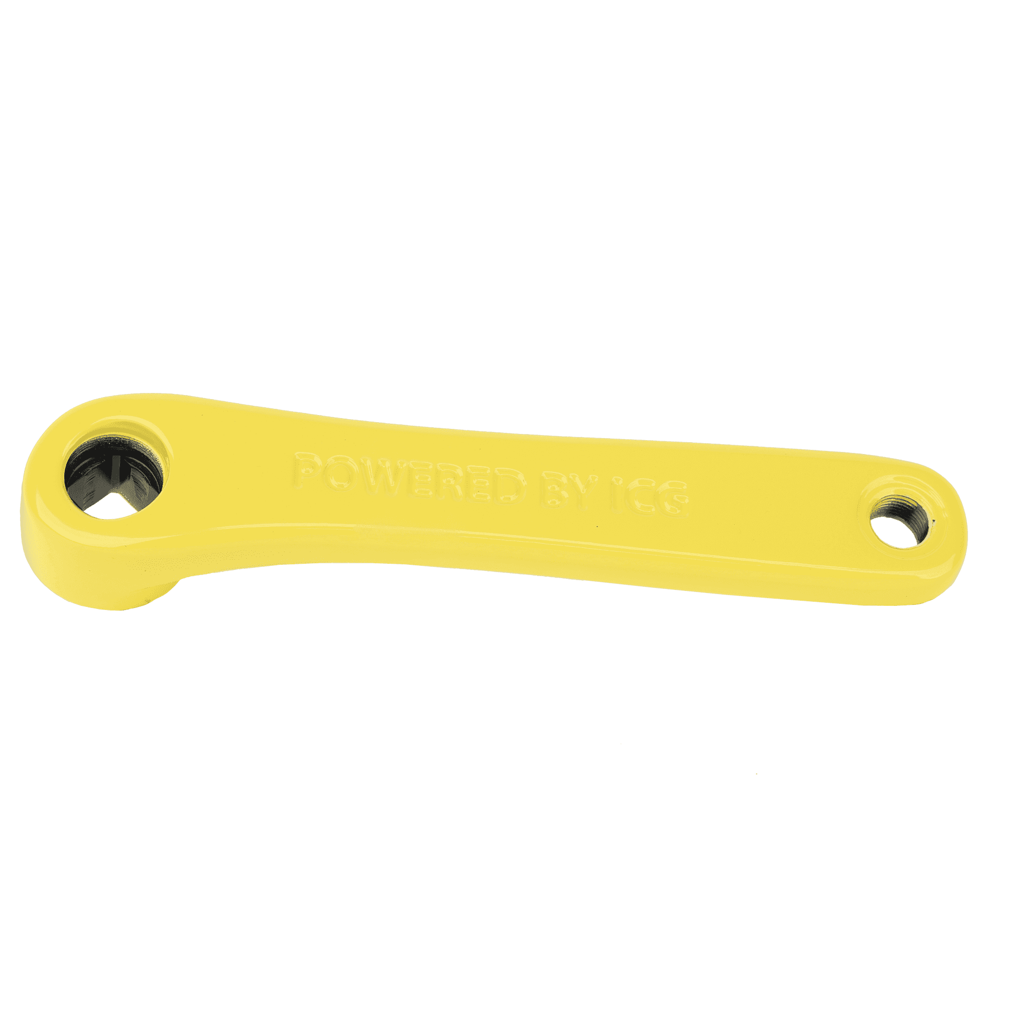 Right Crank Arm, Yellow, ICG Bikes
