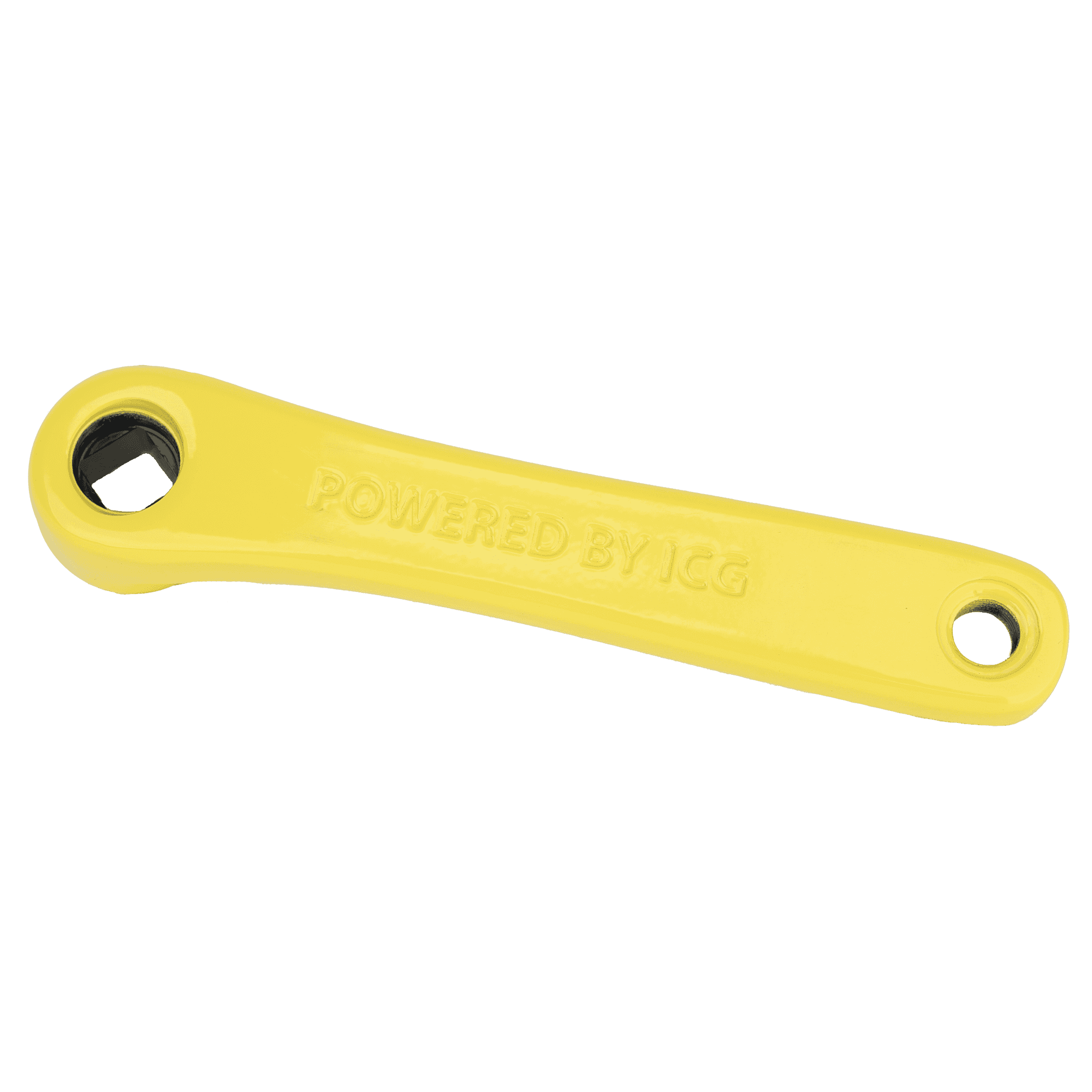 Yellow Left Crank Arm for Icg Bikes