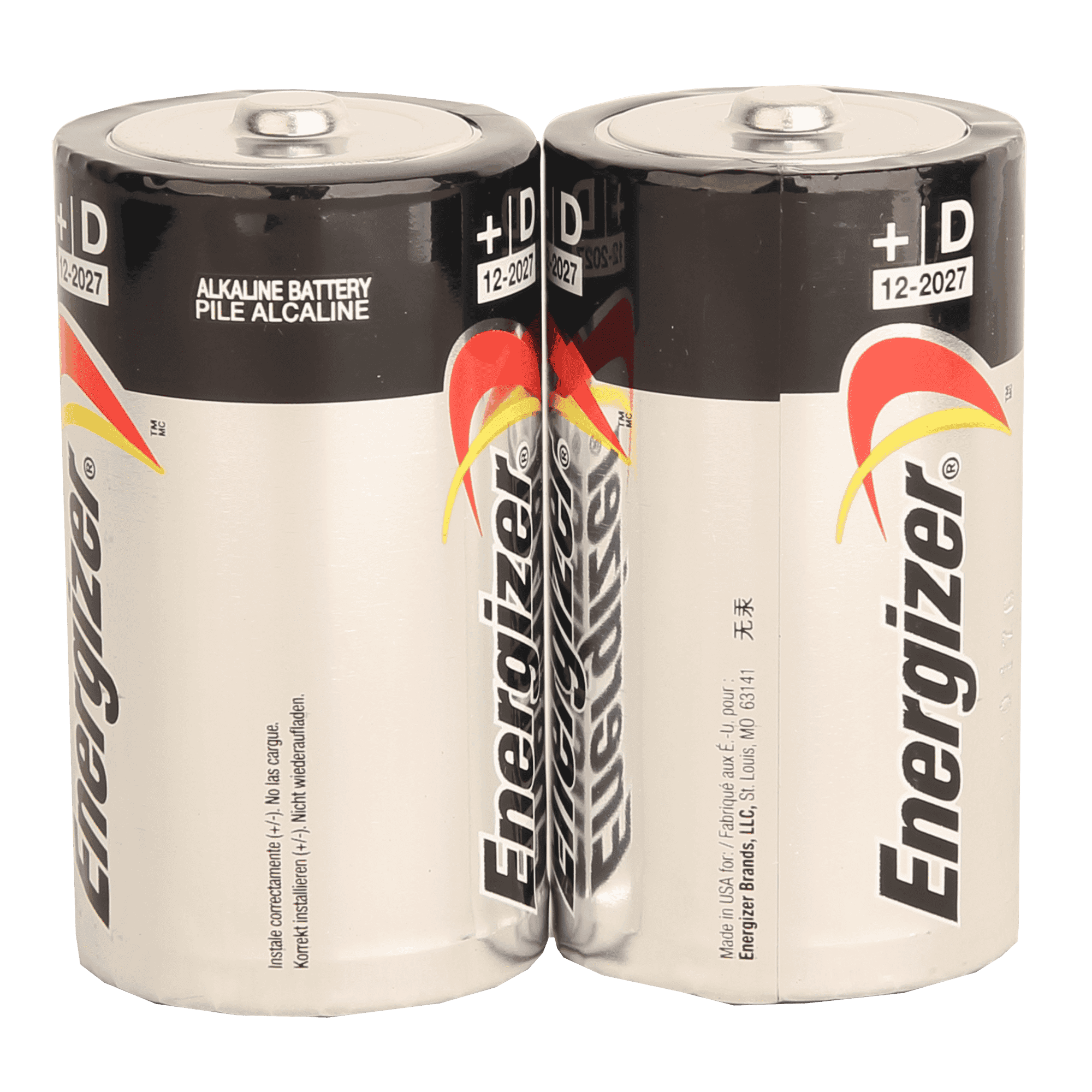 Icg Battery, D-Cell 2-Pack
