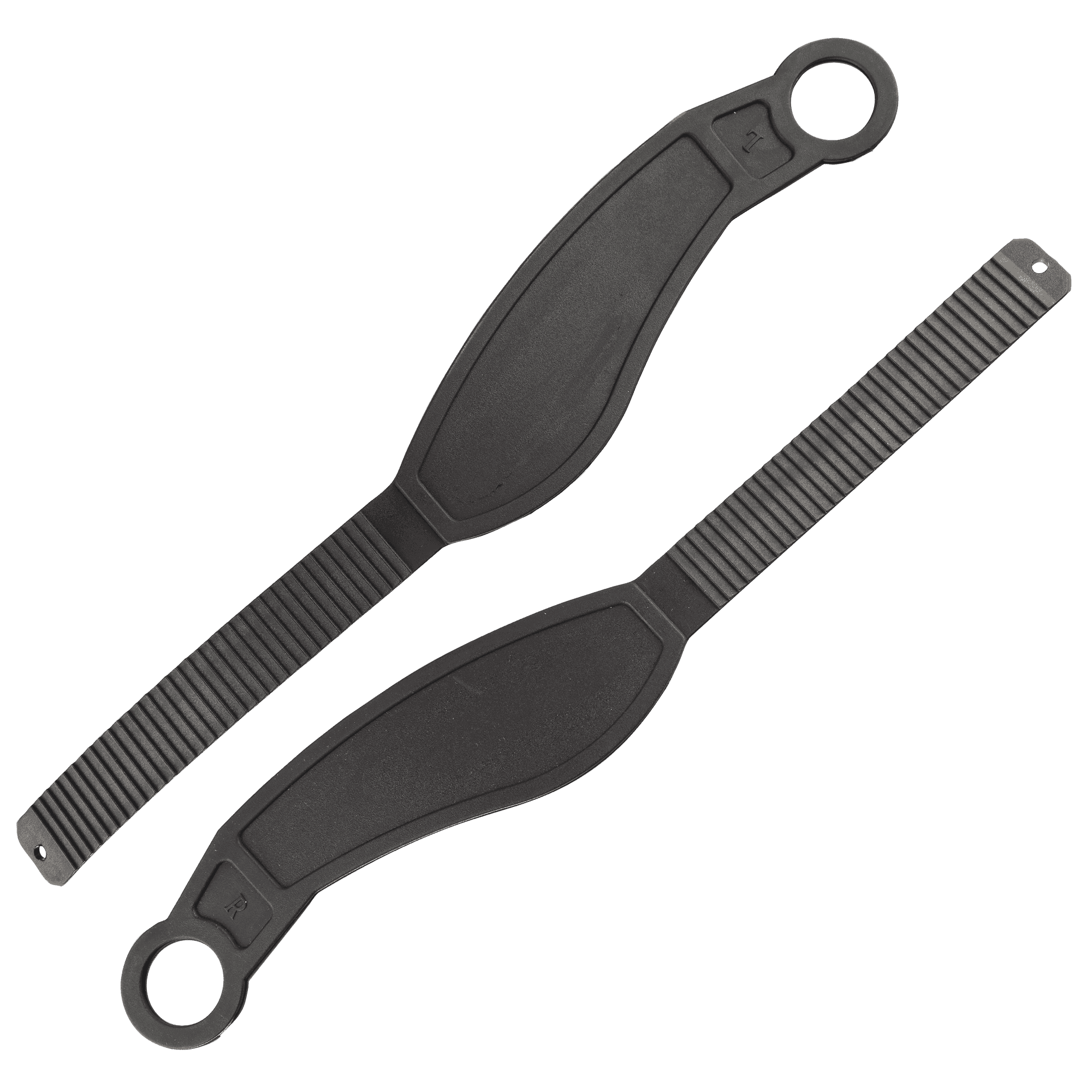 Bike Pedal Straps, Pair, Ratchet Style Without Stop