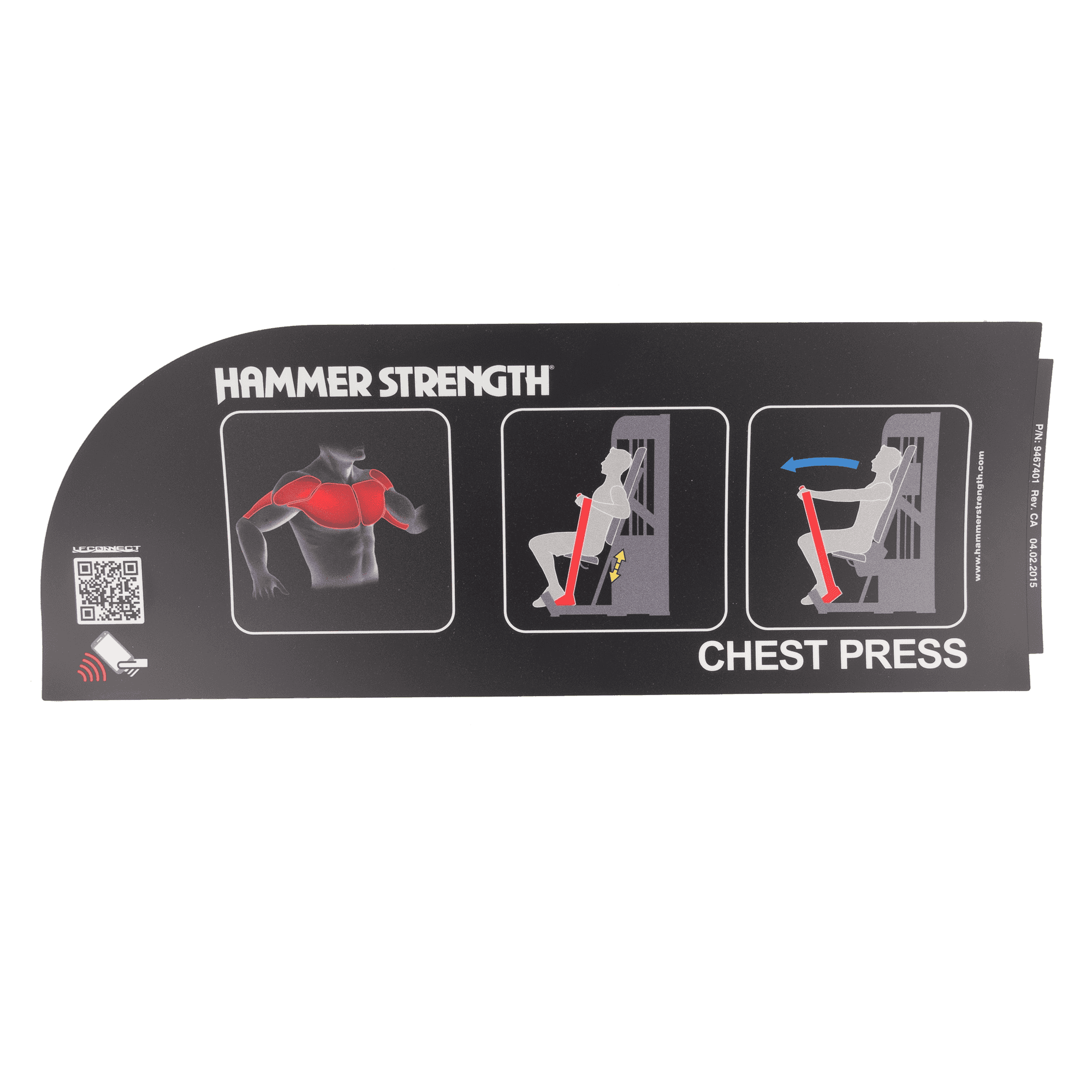 Lifefitness Hs-Cp Placard Eng Label