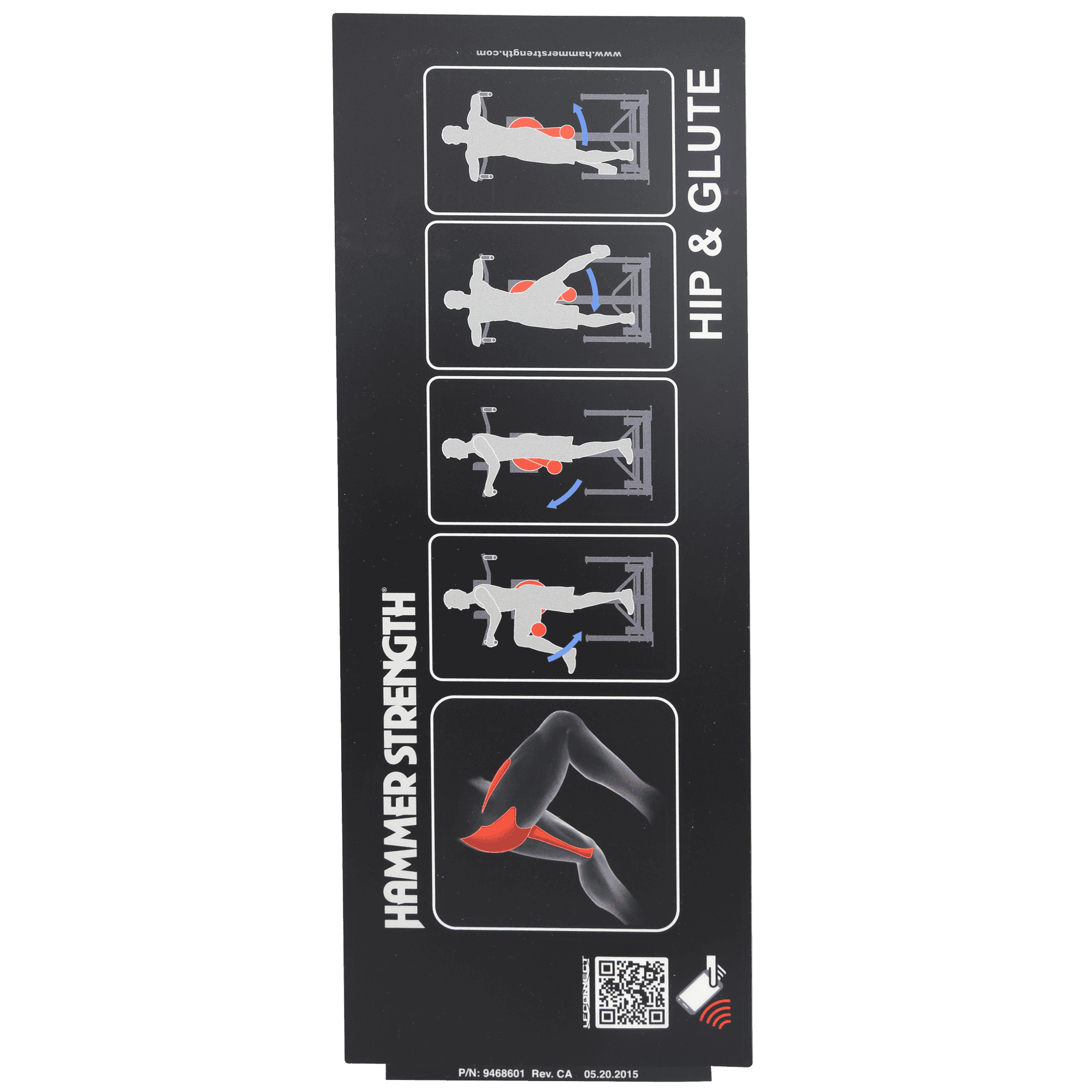 Label, HS-HG Placard Eng, Life Fitness