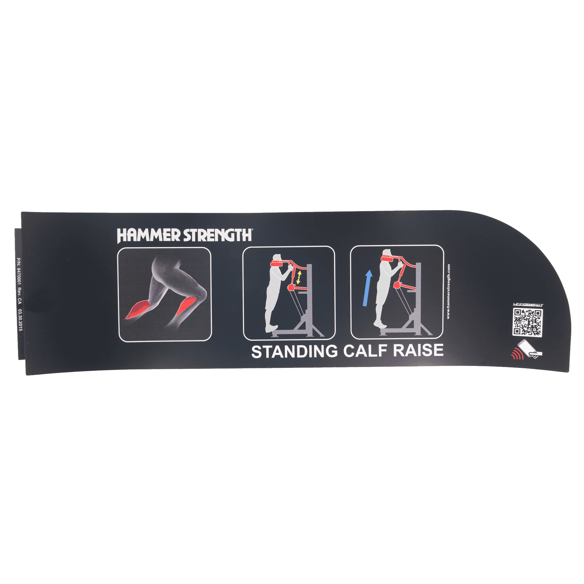 Lifefitness Hs-Sc Placard Eng Label