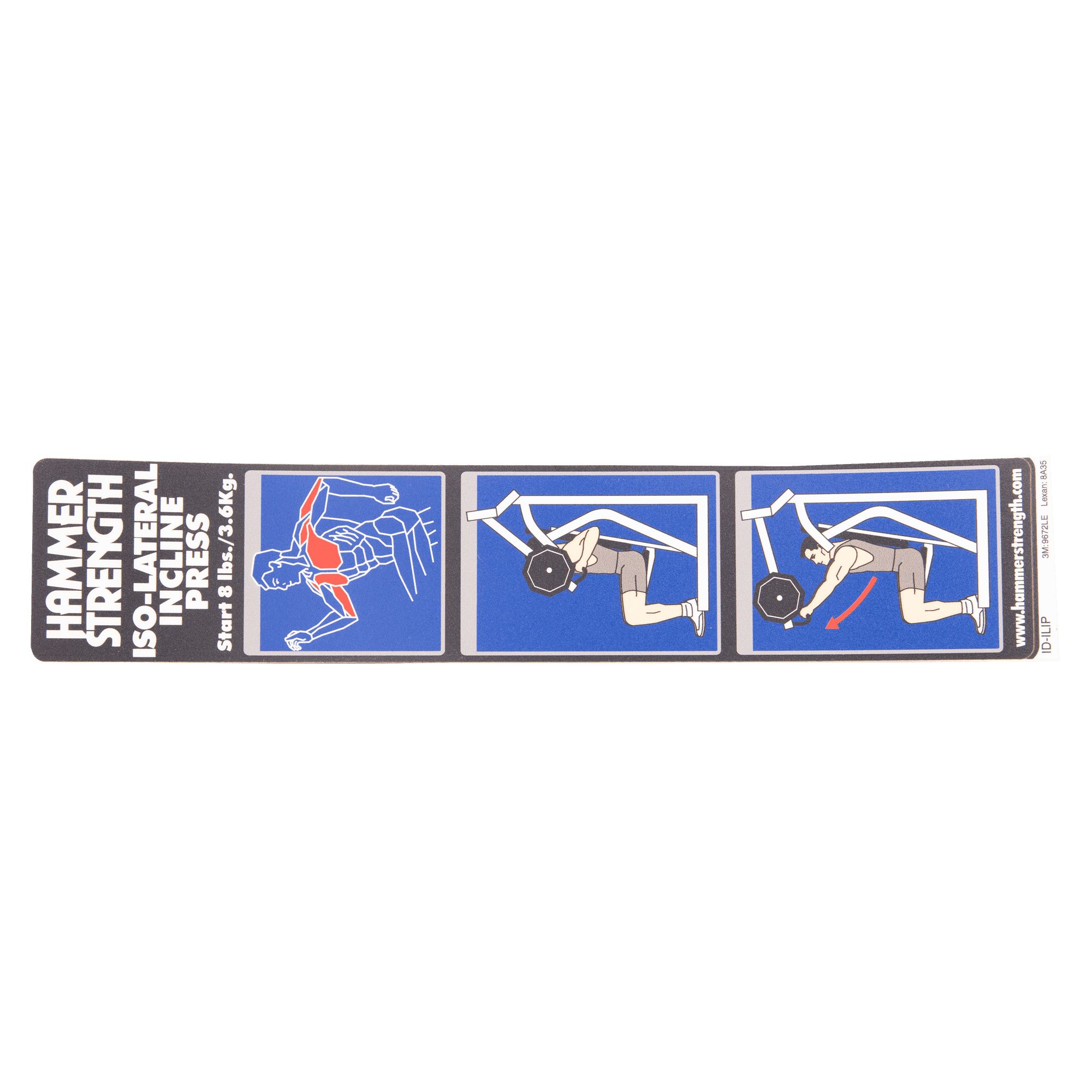 Product Placard, Ilip, Lifefitness
