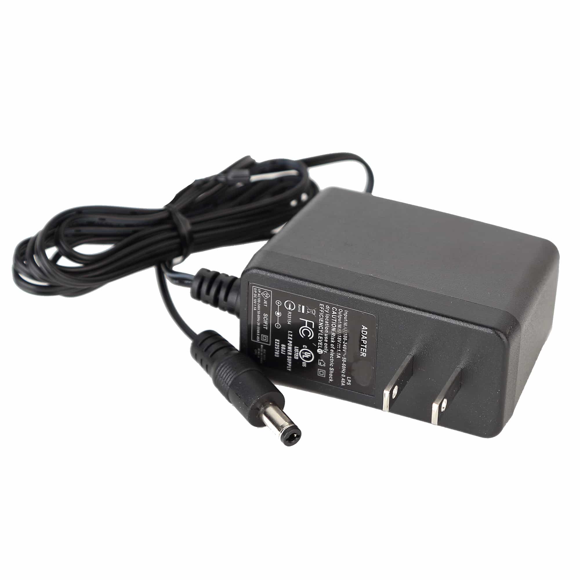 Power Supply, Adapter Wall Pack, Pre 5/2013,18V, Scifit