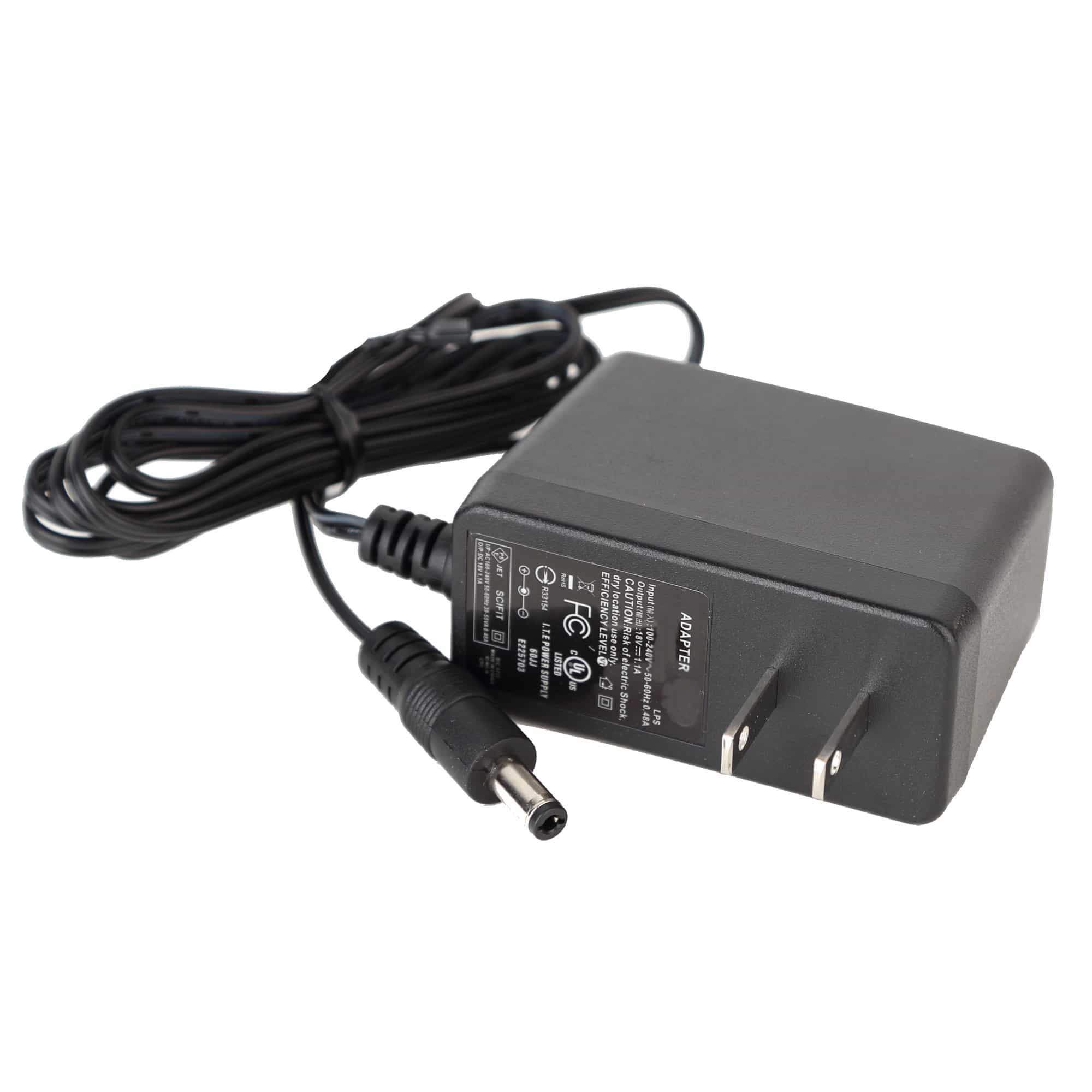 Power Supply, Adapter Wall Pack, Pre 5/2013,18V, Scifit