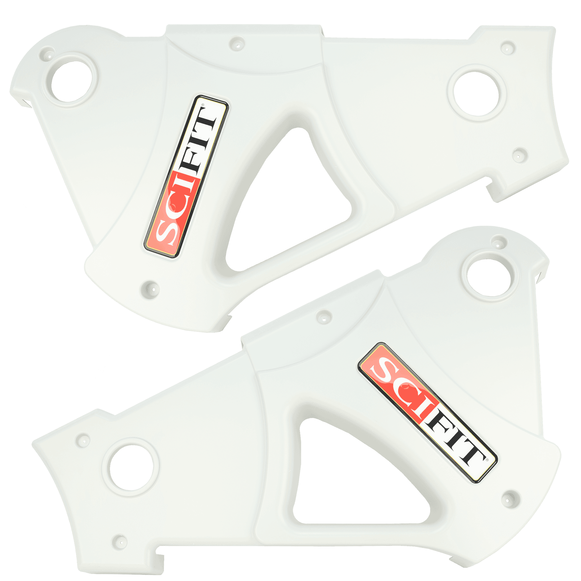 Scifit White Cover Pair With Decal